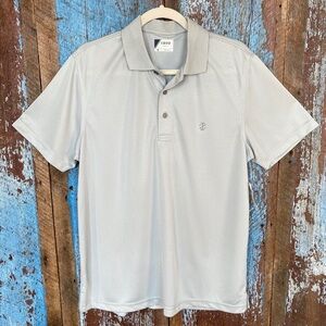 Izod Gray Short Sleeve Golf Shirt